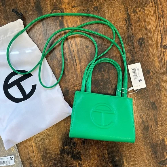 NEW Telfar Greenscreen Small Shopping Bag - Picture 7 of 10